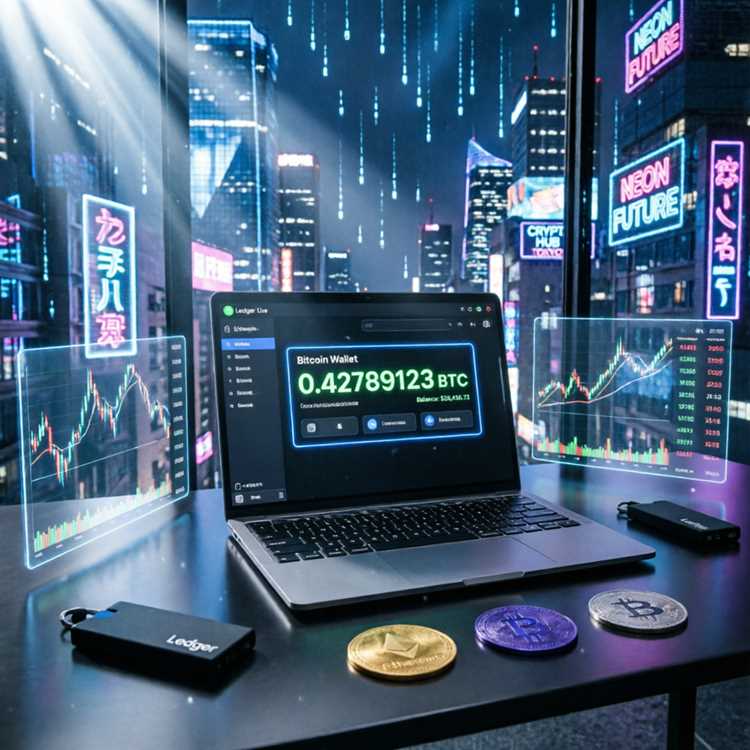 Download Ledger Live for Windows interface showing crypto portfolio and management options